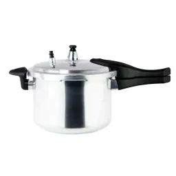Oster Olla a presion - 9 litros - aluminio durable y ligero - 5 sistemas de seguridad - tapa hermética son sello grueso y reforzado - agarradera doble